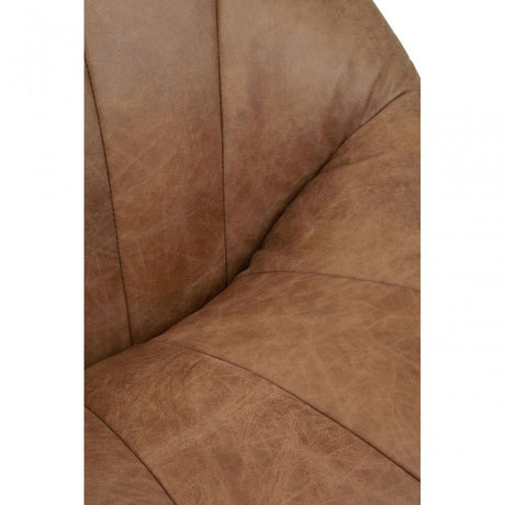 Hoxton Light Brown Leather Chair