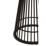 Vogue Round Matte Black Dining Table