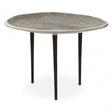 Silva Oak Effect Silver Top Coffee Table