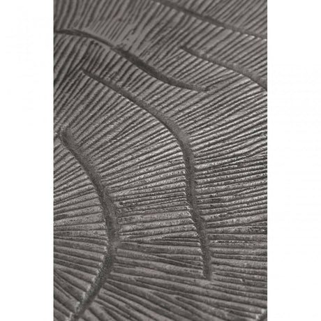 Silva Oak Effect Silver Top Coffee Table