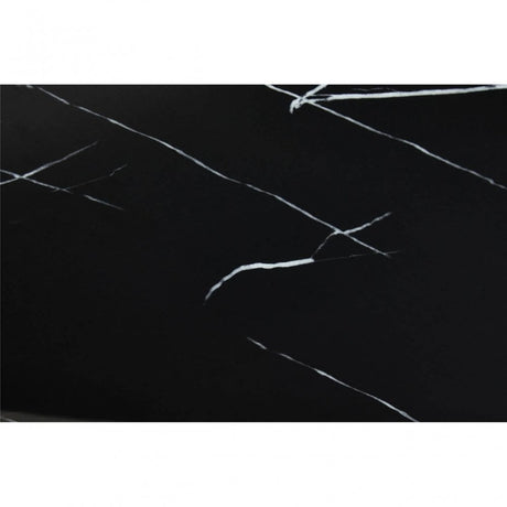 Moda White Marble Rectangular Dining Table