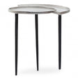 Simbolo Silver Top Side Table