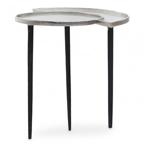 Simbolo Silver Top Side Table