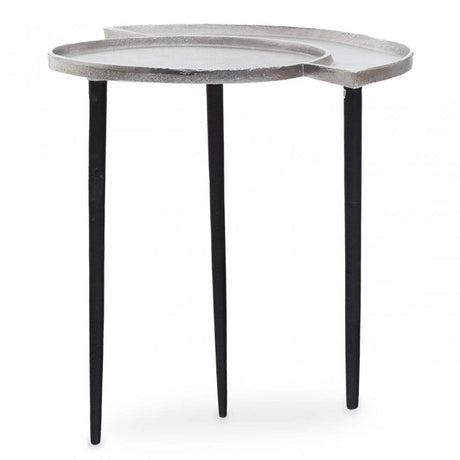 Simbolo Silver Top Side Table