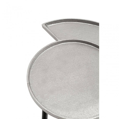 Simbolo Silver Top Side Table