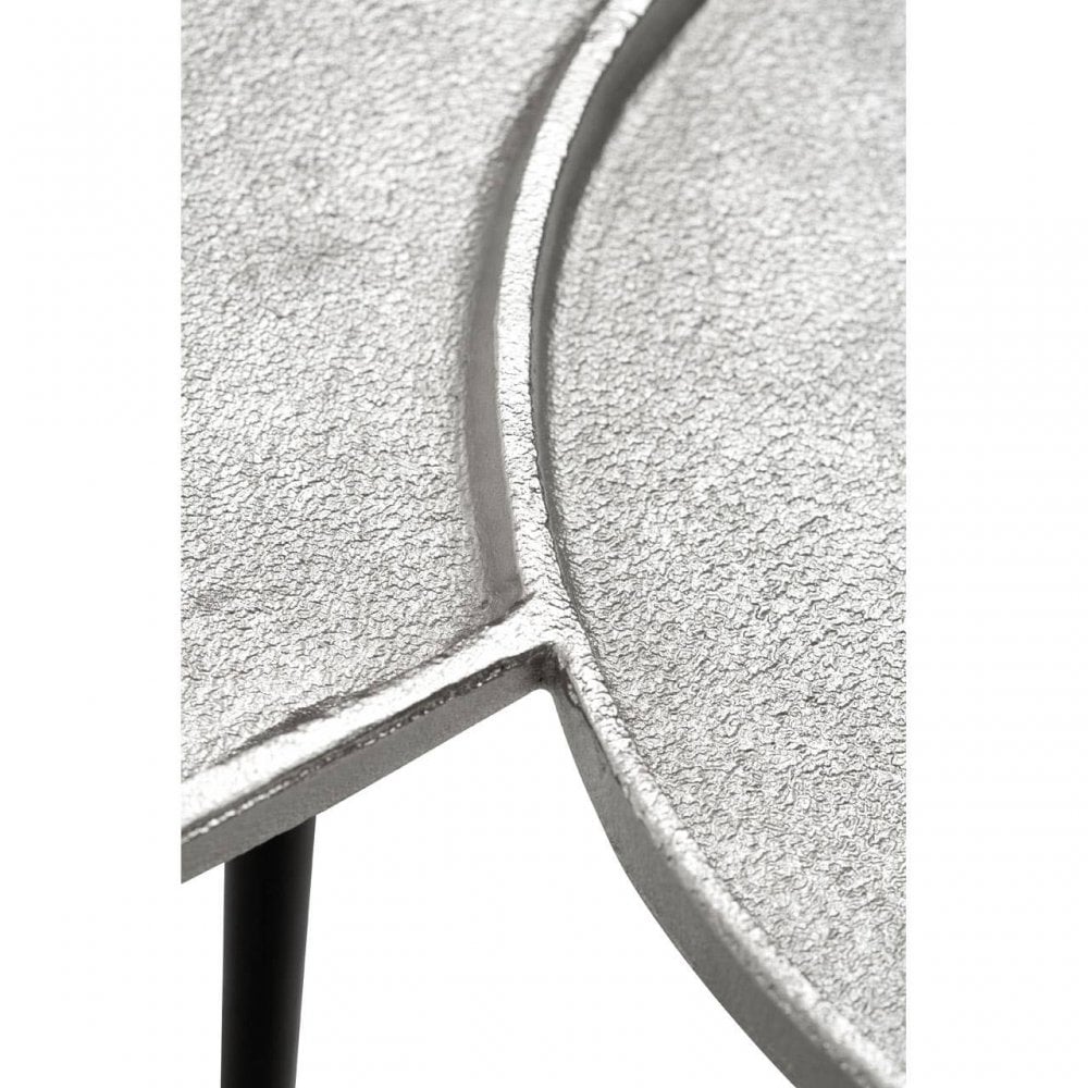 Simbolo Silver Top Side Table