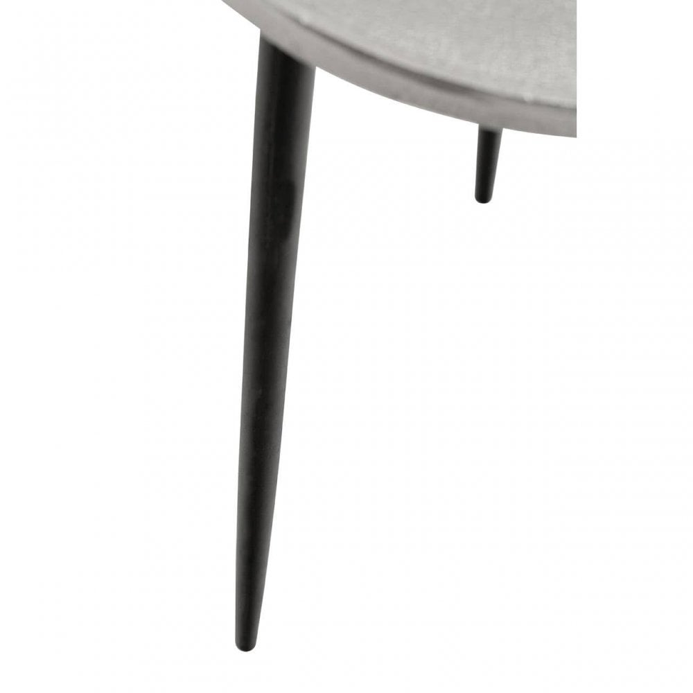 Simbolo Silver Top Side Table