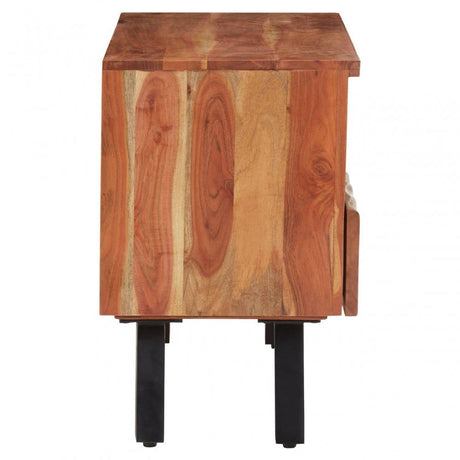 Nashik Two Drawer Acacia Media Unit