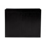 Sarter Four Drawer Black Mango Wood Chest