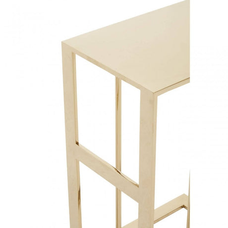 Oria Gold Side Table
