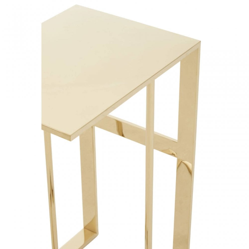 Oria Gold Side Table