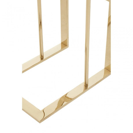 Oria Gold Side Table