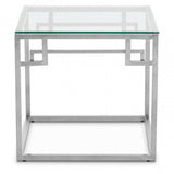 Allure Silver Side Table