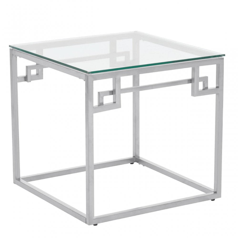 Allure Silver Side Table