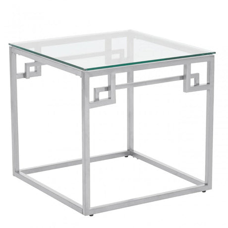 Allure Silver Side Table