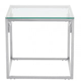 Allure Silver Side Table