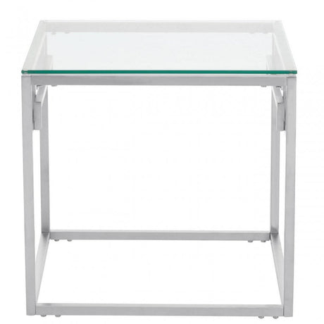 Allure Silver Side Table