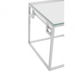 Allure Silver Side Table
