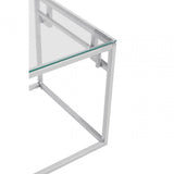 Allure Silver Side Table