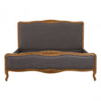 Parkside Grey Fabric Super Kingsize Bed