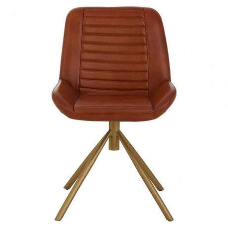 Buffalo Tan Leather Chair