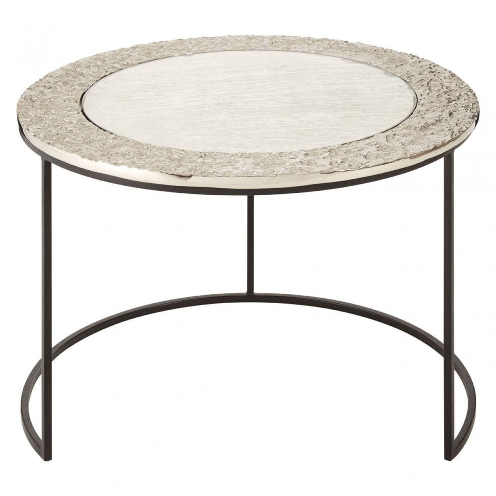Akola Set Of 2 Large Round Side Tables