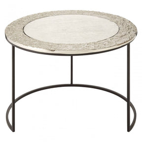 Akola Set Of 2 Large Round Side Tables