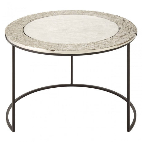 Akola Set Of 2 Large Round Side Tables