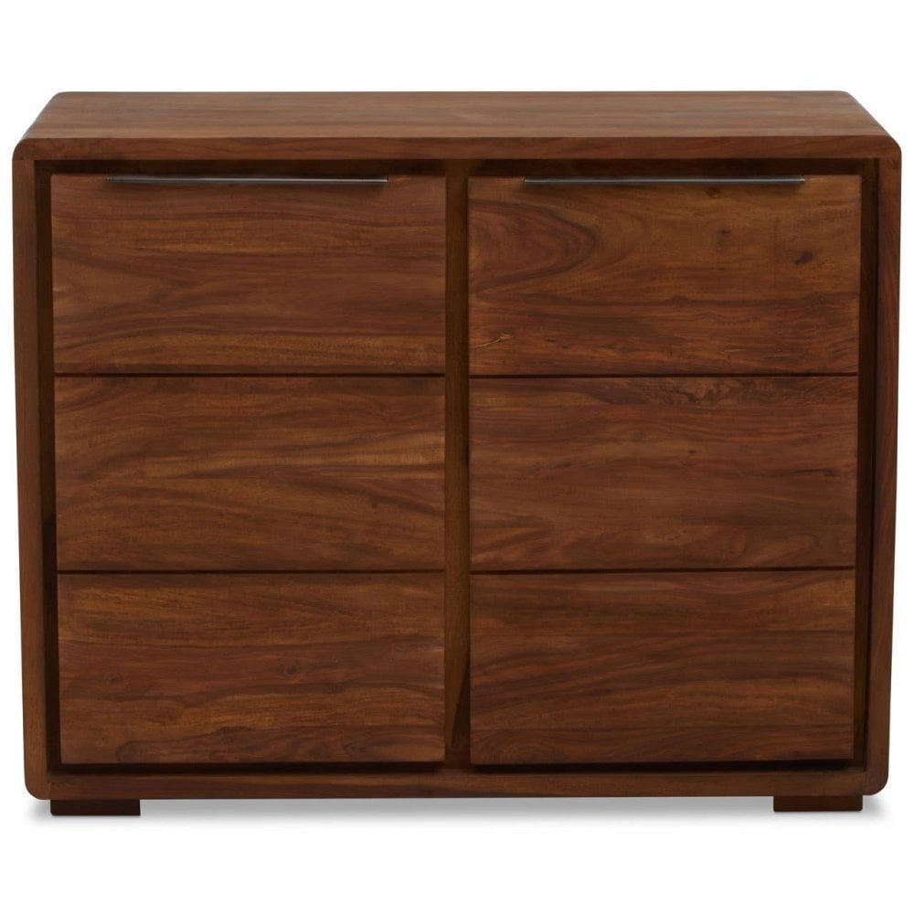 Surati Two Door Sheesham And Acacia Sideboard