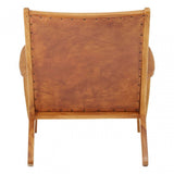 Kendari Brown Leather Chai
