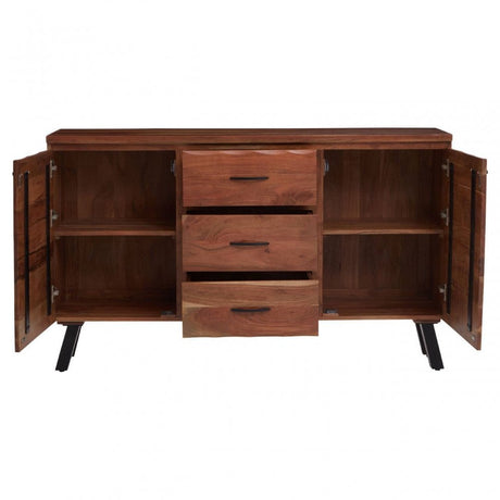 Nashik Large Acacia Sideboard