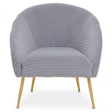 Tania Grey Occasional Chair
