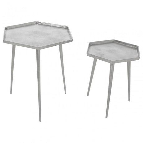Halle Set Of 2 Hexagonal Side Tables