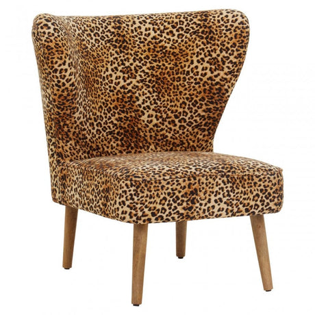 Cefena Black Velvet Chair