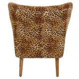 Cefena Black Velvet Chair