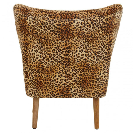 Cefena Black Velvet Chair