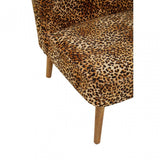 Cefena Black Velvet Chair