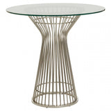 Vogue Round Silver Dining Table