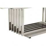 Moda White Marble Coffee Table