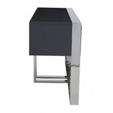 Genoa Grey Finish Console Table