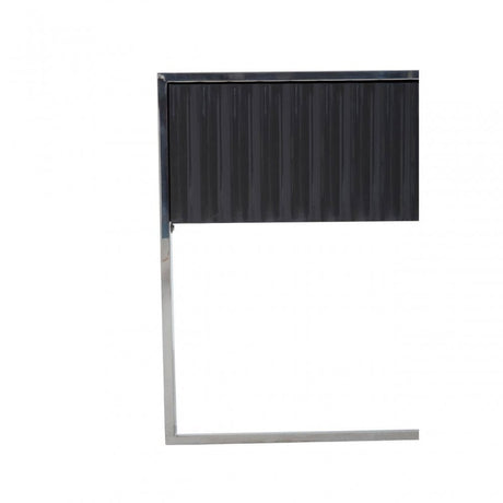 Genoa Grey Finish Console Table
