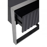 Genoa Grey Finish Console Table