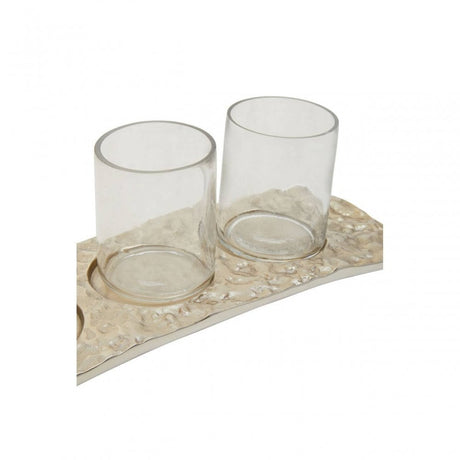 Akola Gold Rectangular Tealight Holder