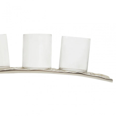 Akola Gold Rectangular Tealight Holder