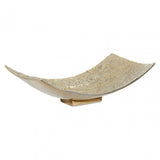 Akola Gold Rectangular Bowl