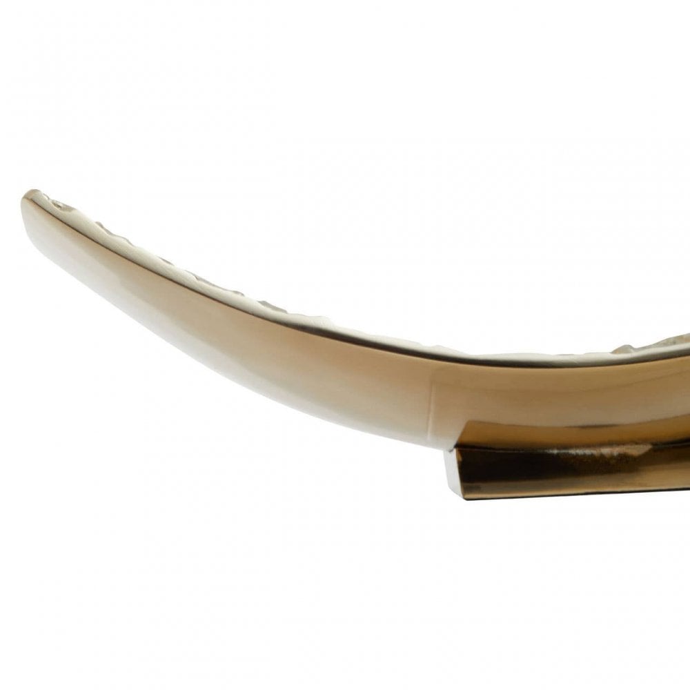 Akola Gold Rectangular Bowl