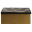 Aris Large Gold Trinket Box