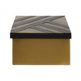 Aris Large Gold Trinket Box