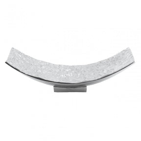 Akola Silver Rectangular Bowl