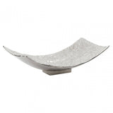 Akola Silver Rectangular Bowl